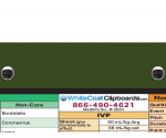 WhiteCoat Clipboard® Trifold - Army Green Veterinary Medicine Edition